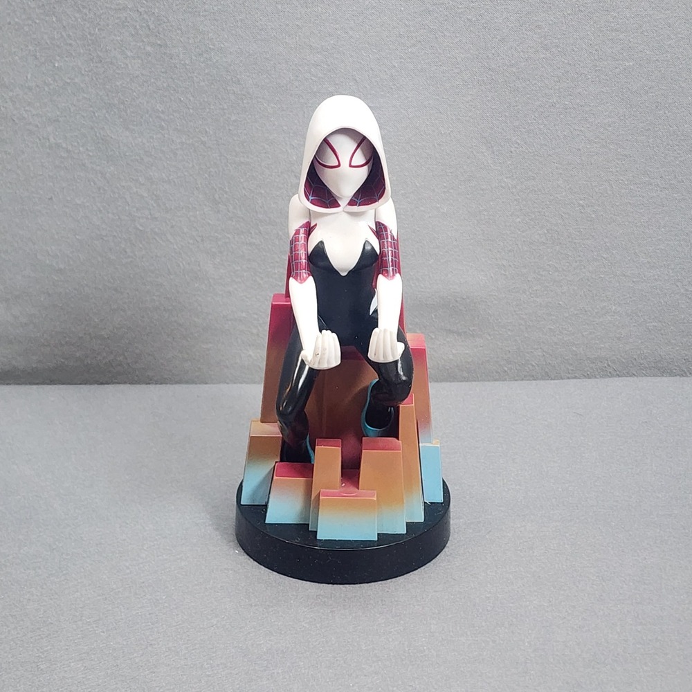 Marvel Cable Guys Spider-Gwen Controller Phone Holder White Black Ghost-Spider